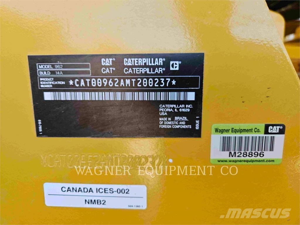 CAT 96214 Kolesové nakladače