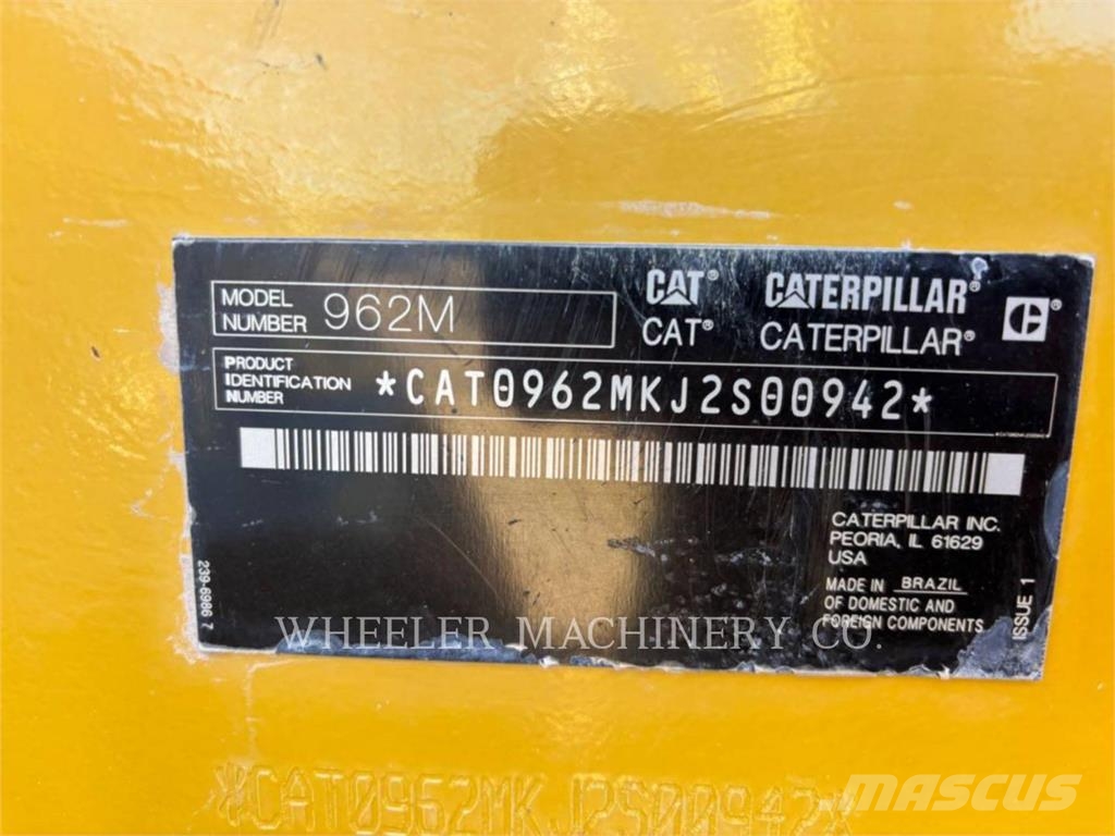 CAT 962M QC Φορτωτές με λάστιχα (Τροχοφόροι)