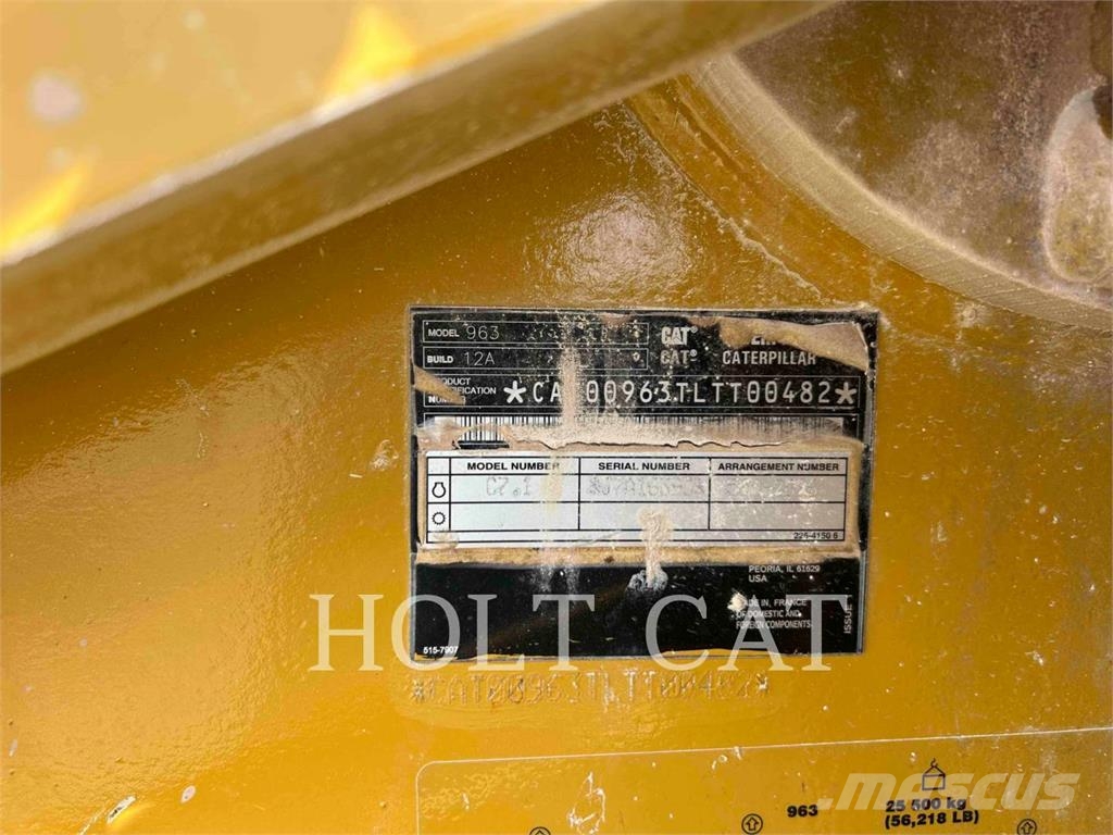 CAT 963 Φορτωτές με ερπύστριες