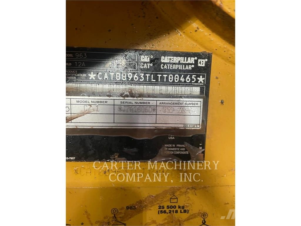 CAT 963-12 Crawler loaders
