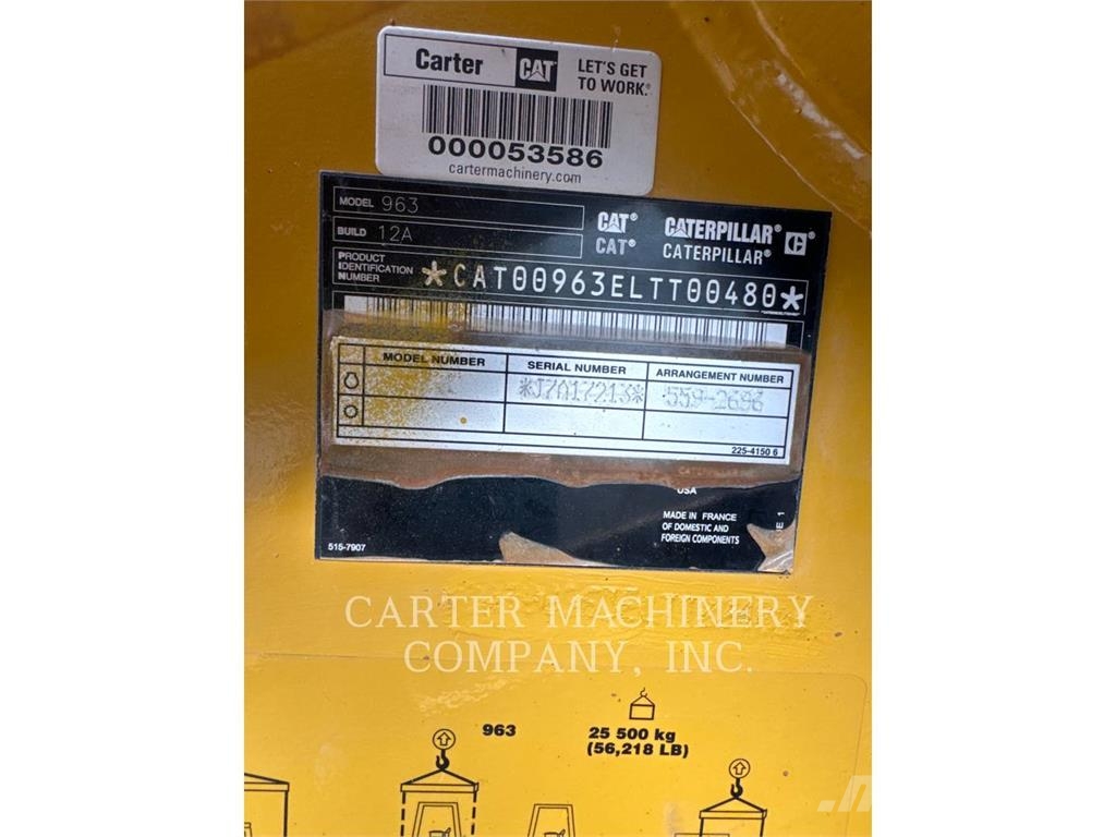 CAT 963-12 Crawler loaders