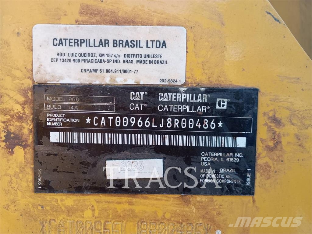 CAT 966 Kolesni nakladalci
