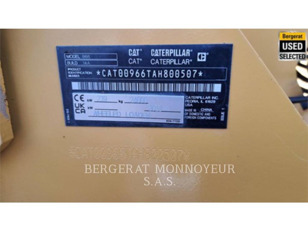 CAT 966 Wielladers