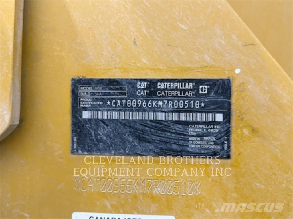 CAT 966-14 Wheel loaders