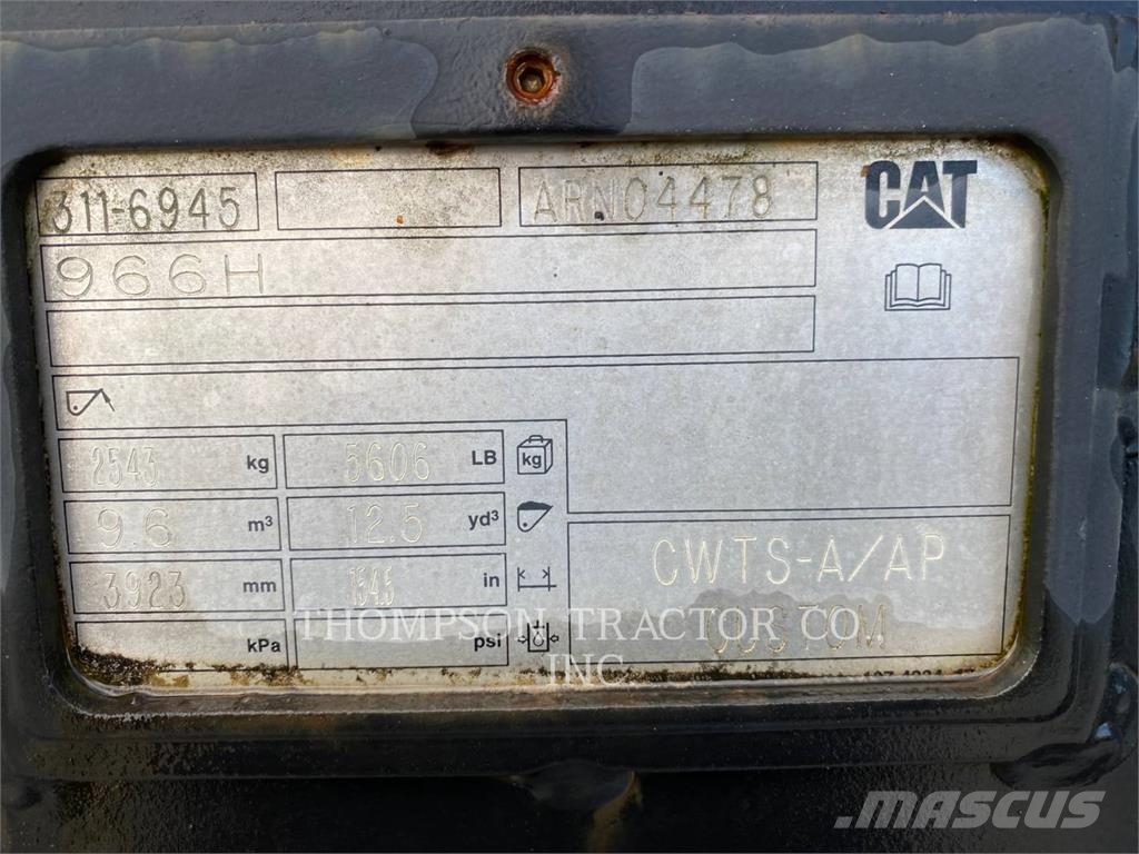 CAT 966/972 BUCKET Godet