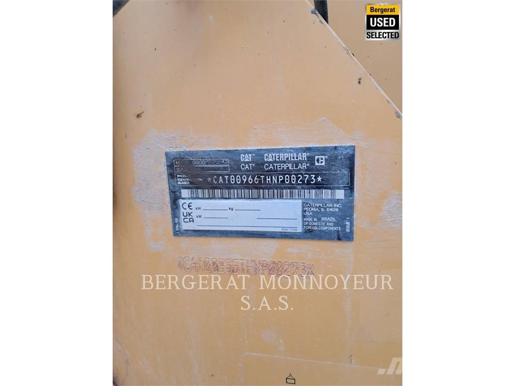 CAT 966 XE Chargeuse sur pneus