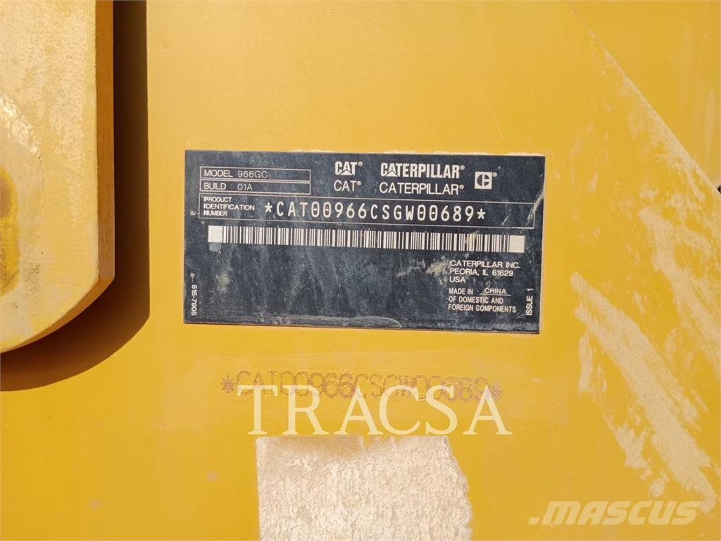 CAT 966GC Φορτωτές με λάστιχα (Τροχοφόροι)