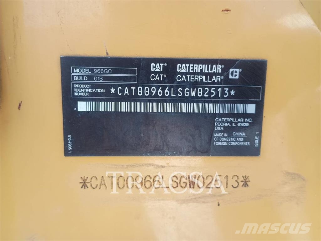CAT 966GC Kolesni nakladalci