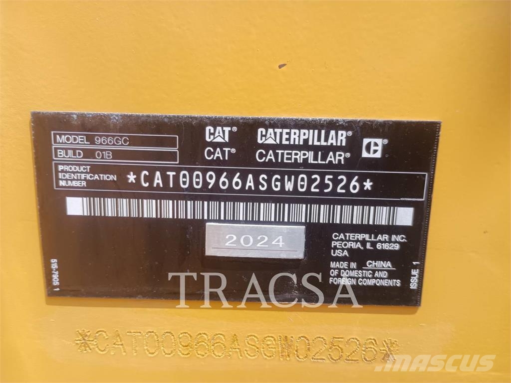CAT 966GC Cargadoras sobre ruedas