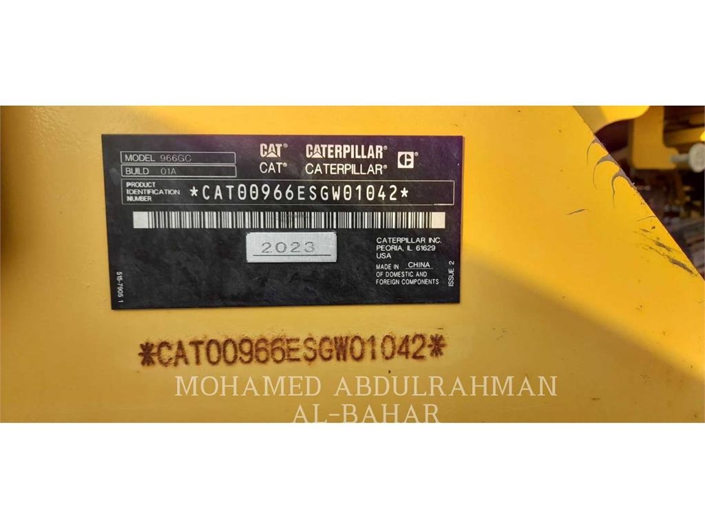 CAT 966GC Фронтальні навантажувачі
