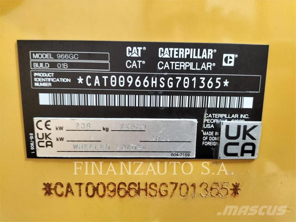 CAT 966GC 01B لوادر بعجل