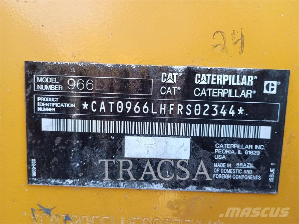 CAT 966L Kolesni nakladalci
