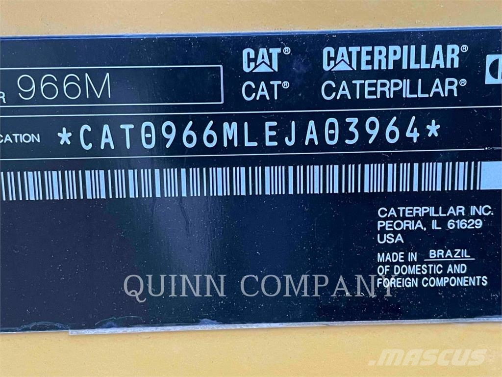 CAT 966M Kolesni nakladalci