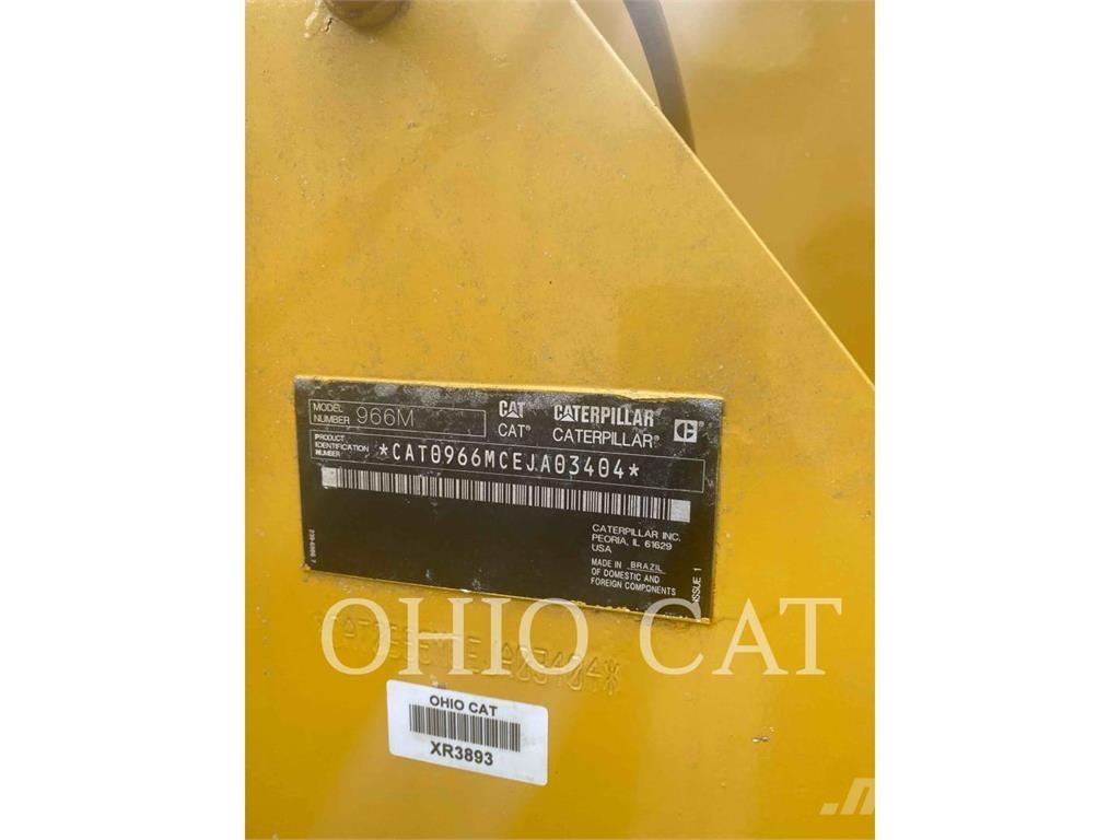 CAT 966M Φορτωτές με λάστιχα (Τροχοφόροι)