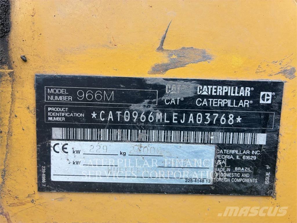 CAT 966M Φορτωτές με λάστιχα (Τροχοφόροι)