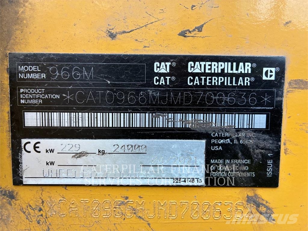 CAT 966M Φορτωτές με λάστιχα (Τροχοφόροι)