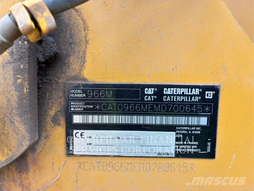 CAT 966M Φορτωτές με λάστιχα (Τροχοφόροι)