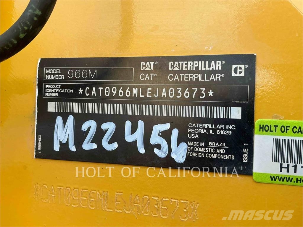 CAT 966M Wheel loaders