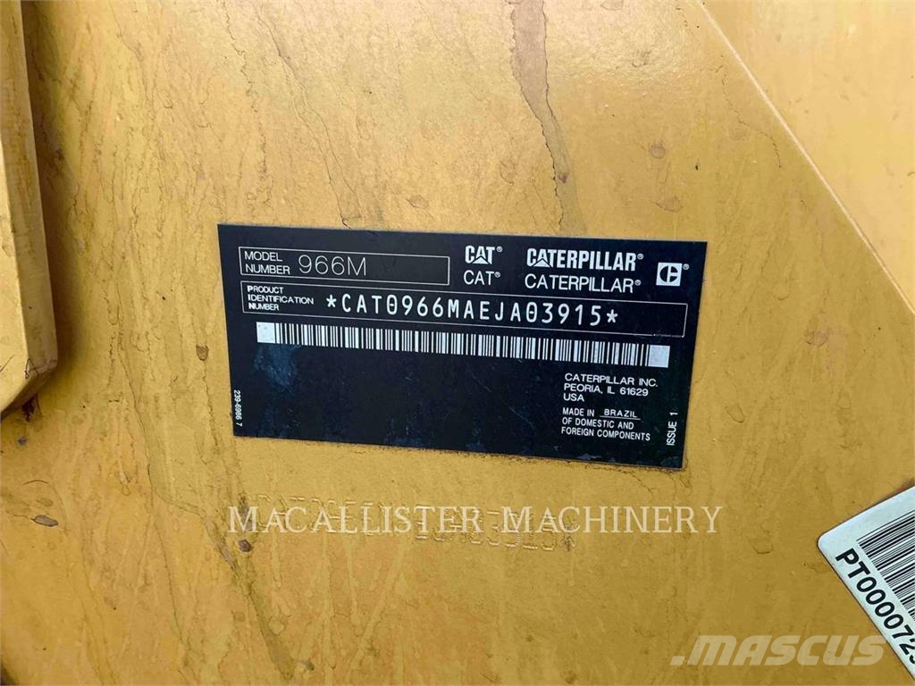 CAT 966M لوادر بعجل