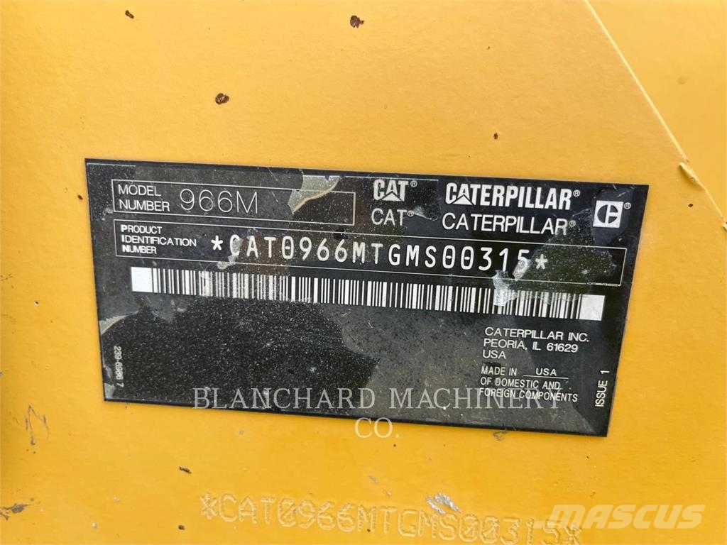 CAT 966M Wheel loaders