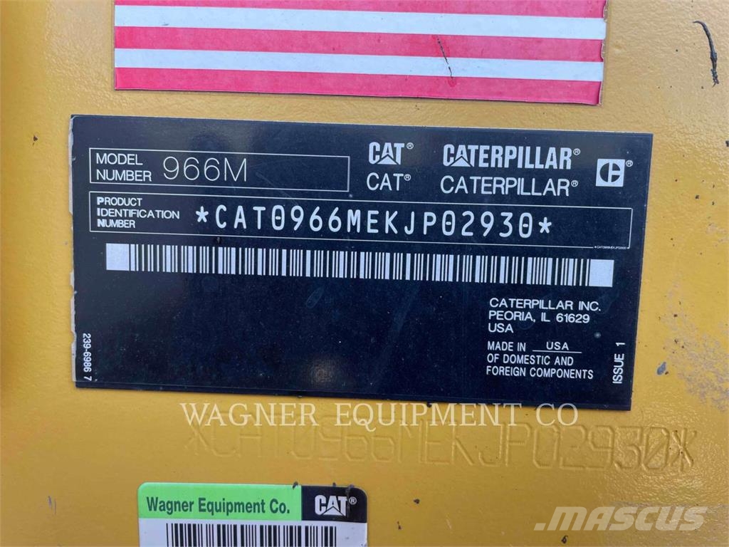 CAT 966M FC RB Radlader