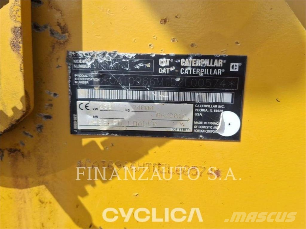 CAT 966MXE Pyöräkuormaajat