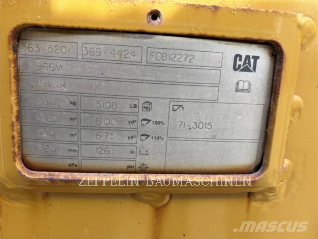 CAT 966MXE Radlader