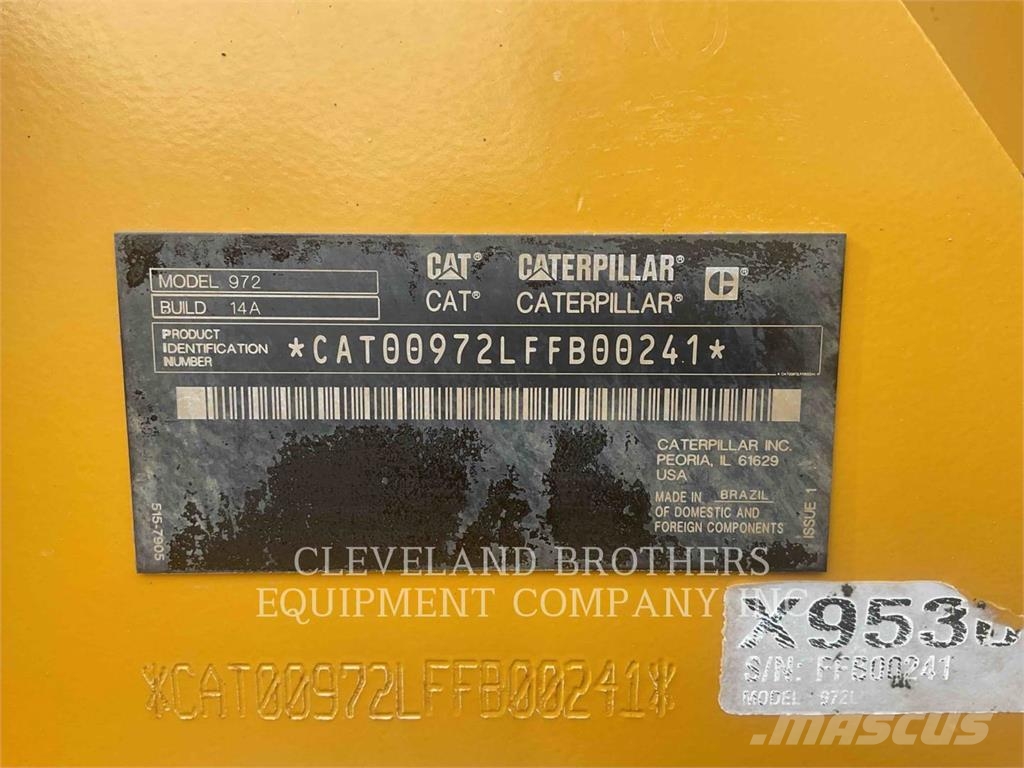 CAT 972-14 Radlader