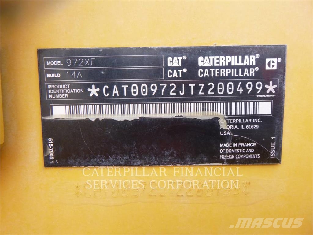 CAT 972-14XE Wheel loaders