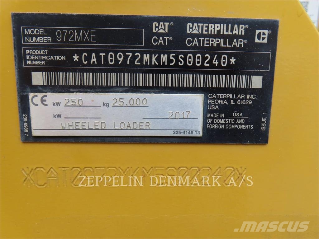 CAT 972 M XE Tekerlekli yükleyiciler