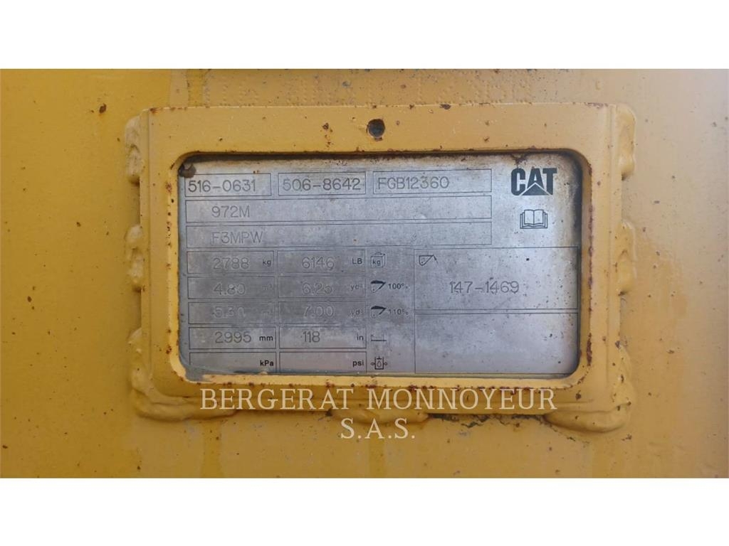 CAT 972M Wheel loaders