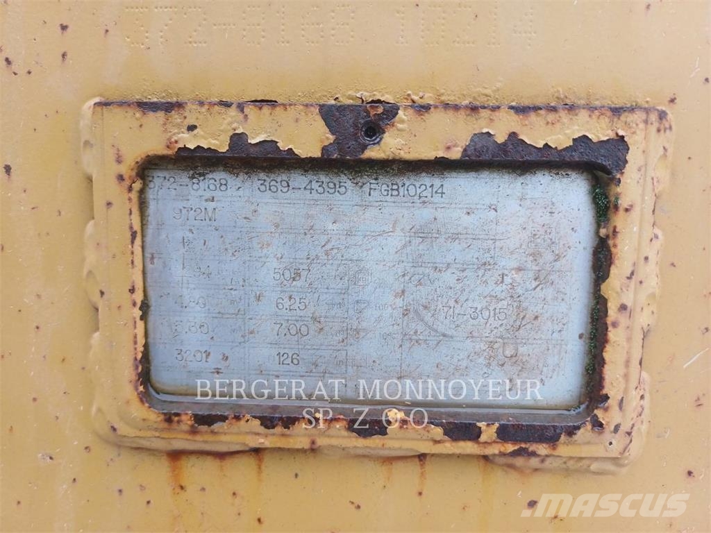 CAT 972M Φορτωτές με λάστιχα (Τροχοφόροι)