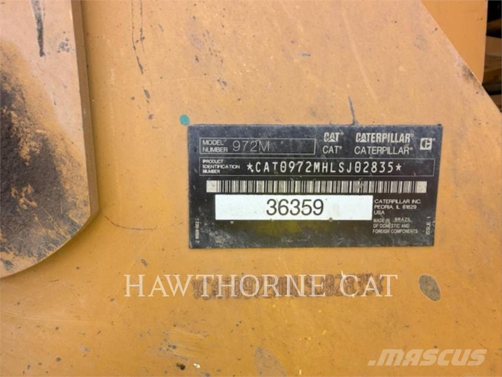 CAT 972M Φορτωτές με λάστιχα (Τροχοφόροι)