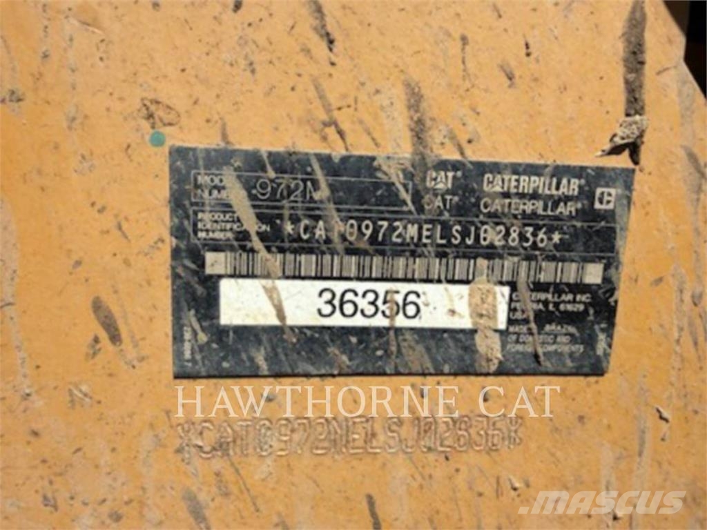 CAT 972M Φορτωτές με λάστιχα (Τροχοφόροι)
