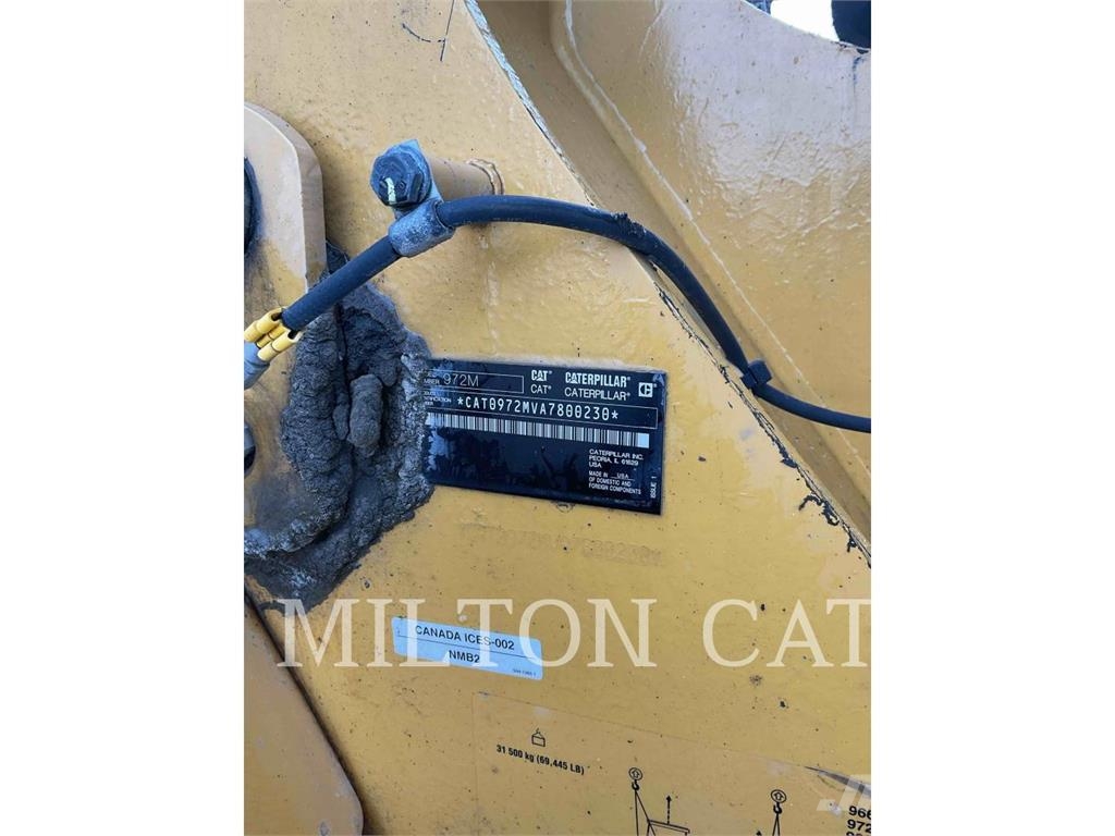 CAT 972M Wielladers