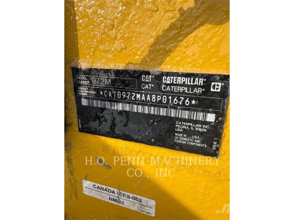 CAT 972M Φορτωτές με λάστιχα (Τροχοφόροι)