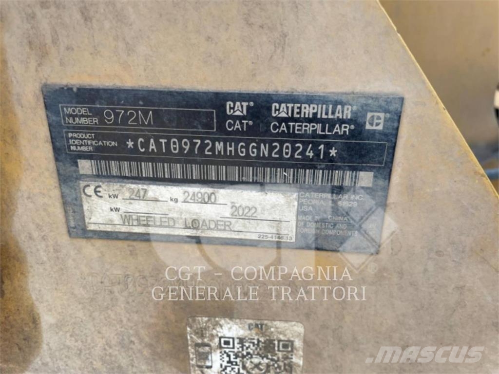 CAT 972M Pale gommate