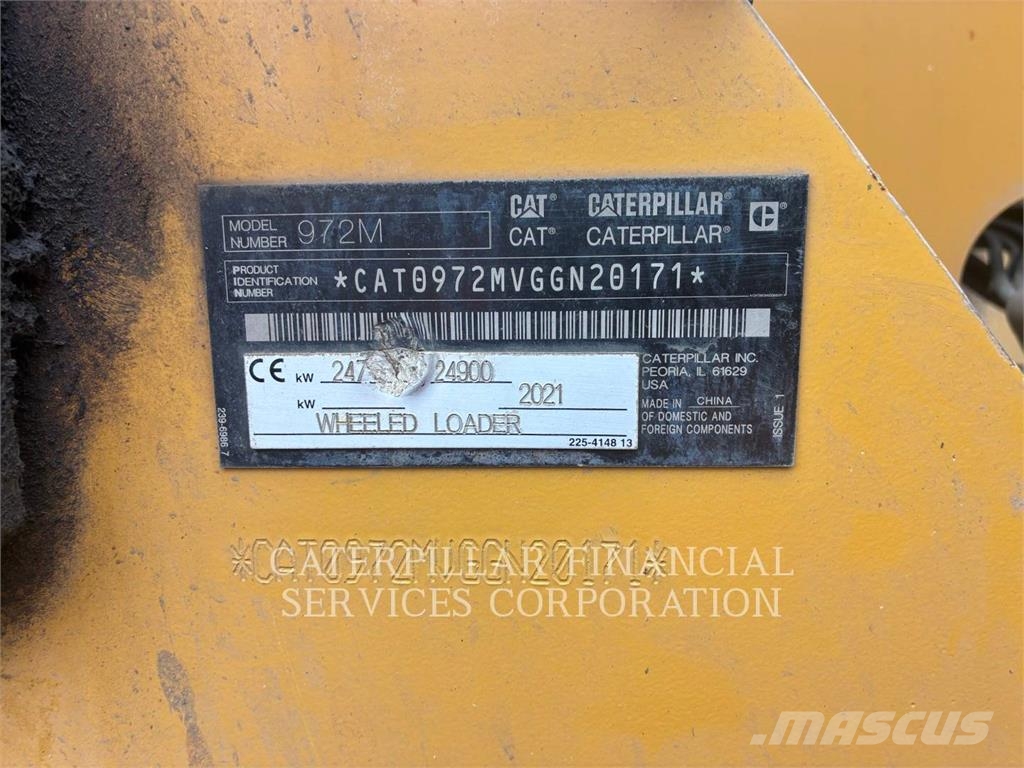 CAT 972M Kolesni nakladalci