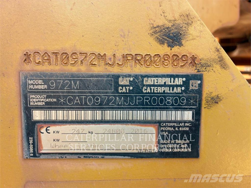 CAT 972M Kolesni nakladalci