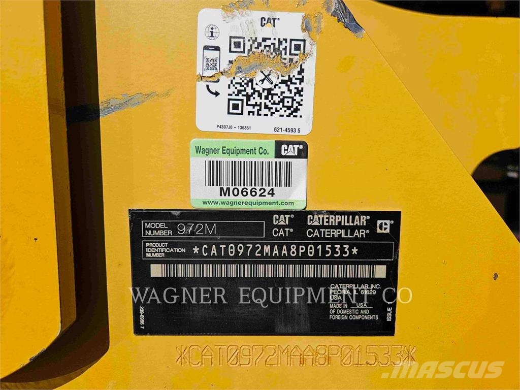 CAT 972M RB Carregadeiras de rodas