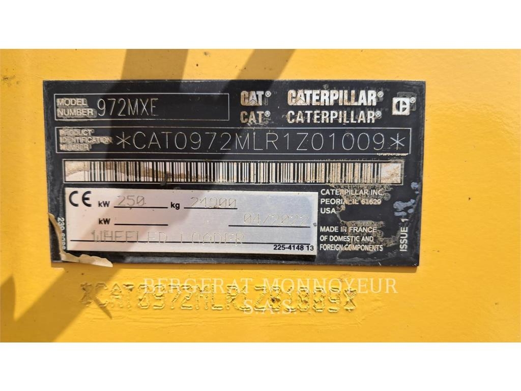 CAT 972M XE Wheel loaders