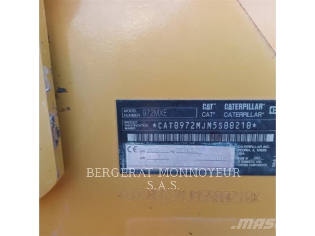 CAT 972M XE Wheel loaders