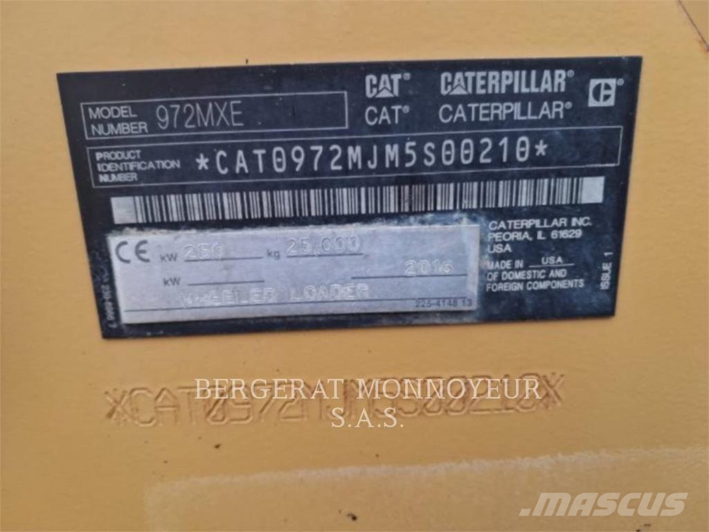 CAT 972M XE Wheel loaders