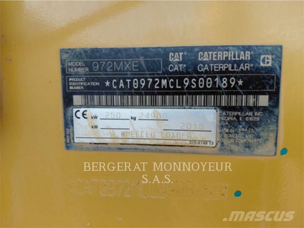 CAT 972M XE Tekerlekli yükleyiciler