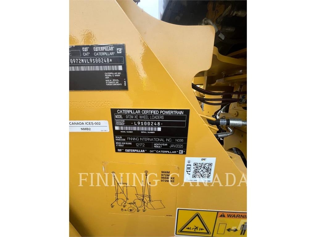 CAT 972M XE Φορτωτές με λάστιχα (Τροχοφόροι)