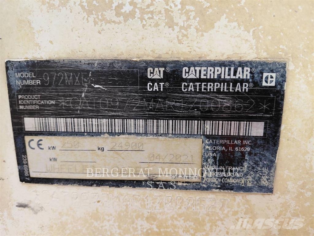 CAT 972M XE Chargeuse sur pneus