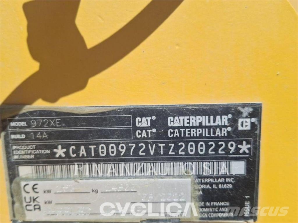 CAT 972XE Chargeuse sur pneus