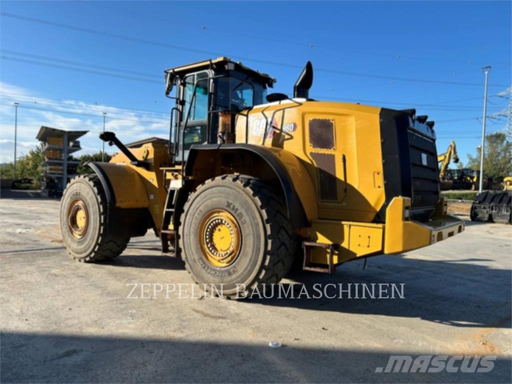 CAT 980 Cargadoras sobre ruedas