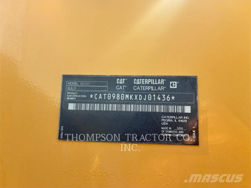 CAT 980 M Pale gommate