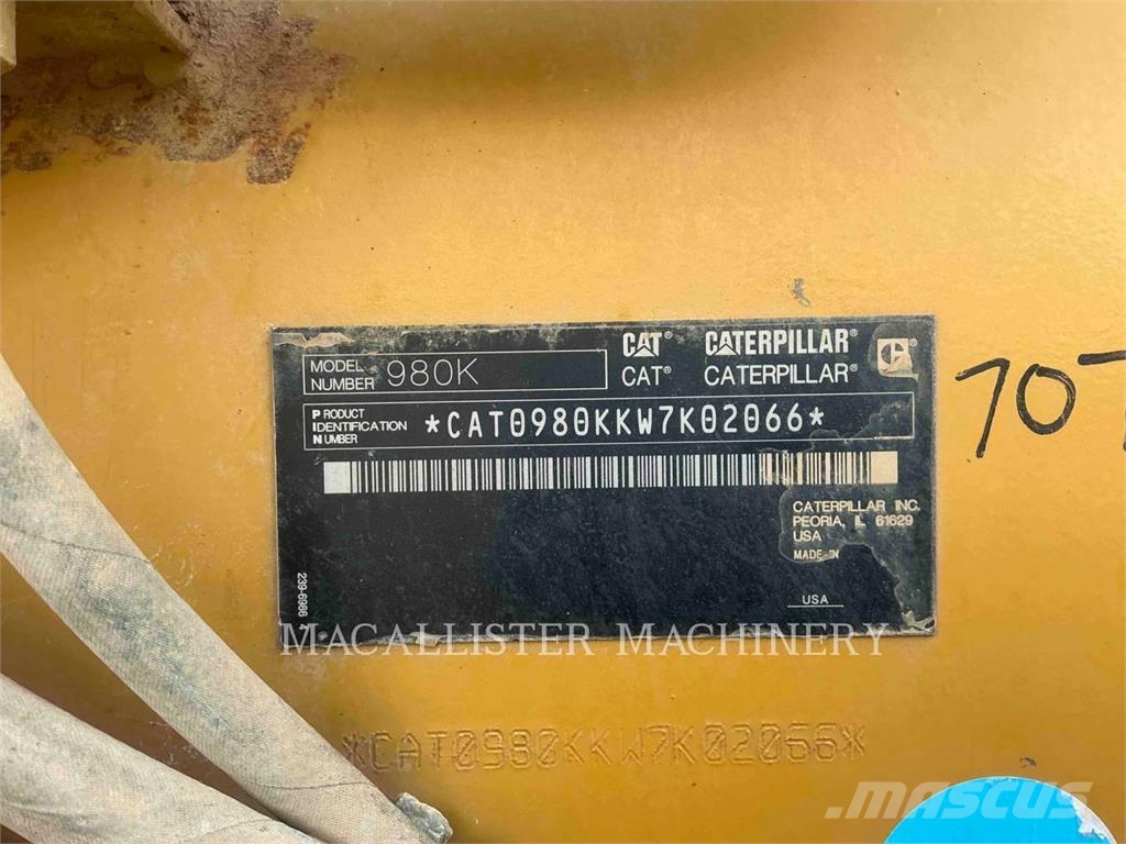 CAT 980K Колесни товарачи